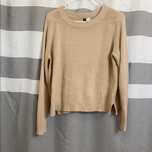 Pink pullover sweater